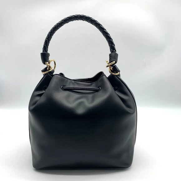 On 34th Black Whitney Bucket Convertible Crossbody  - NWT - Picture 2 of 11